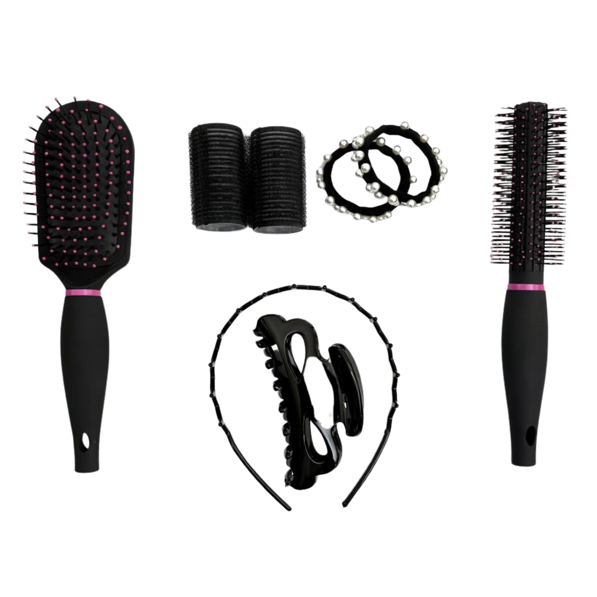 Set de Belleza Capilar Completo Miracle Woman (Cepillos + Accesorios) - 0079 - AU147