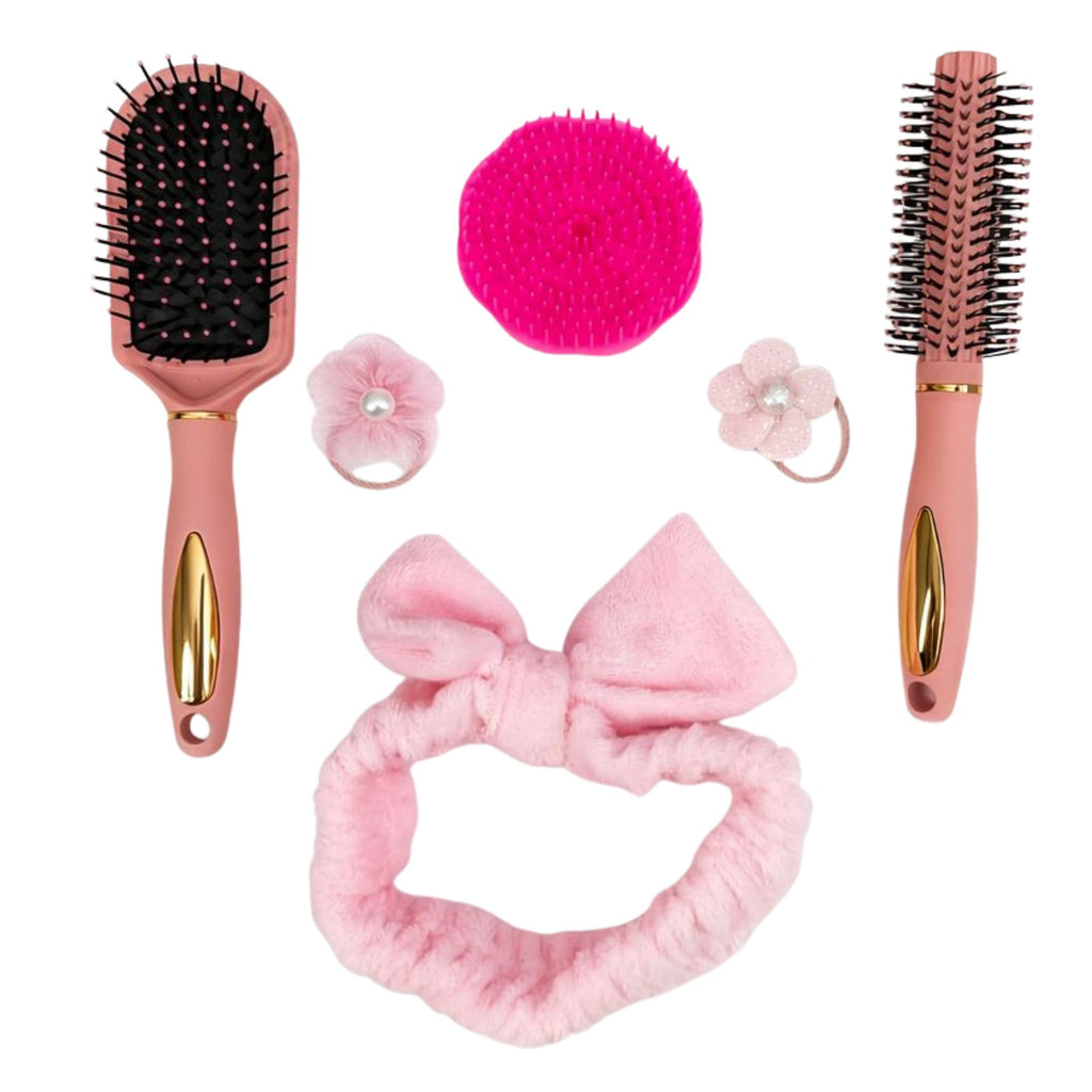 Set de Belleza Capilar Completo Miracle Woman (Cepillos + Accersorios) - 0083 - AU149