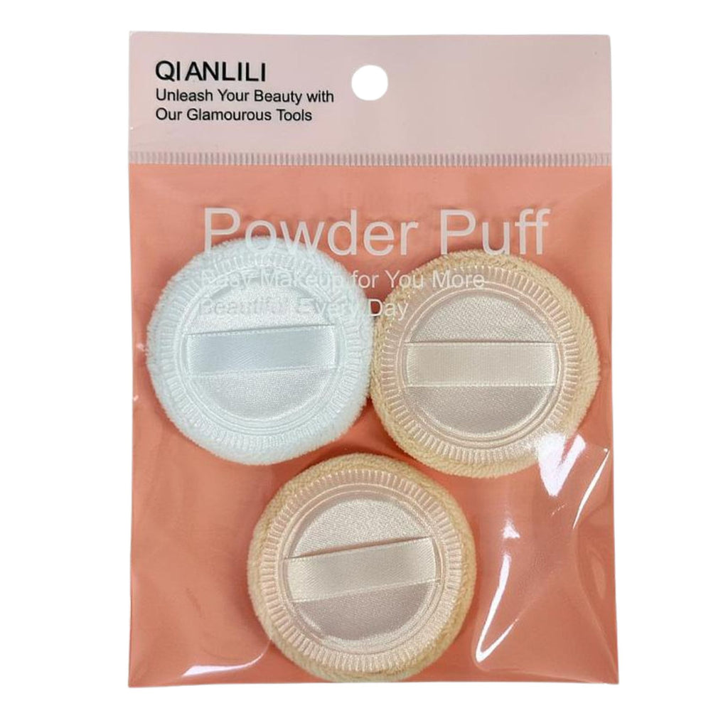 Set de Borlas de Maquillaje para Polvos Sueltos y Compactos - AU270