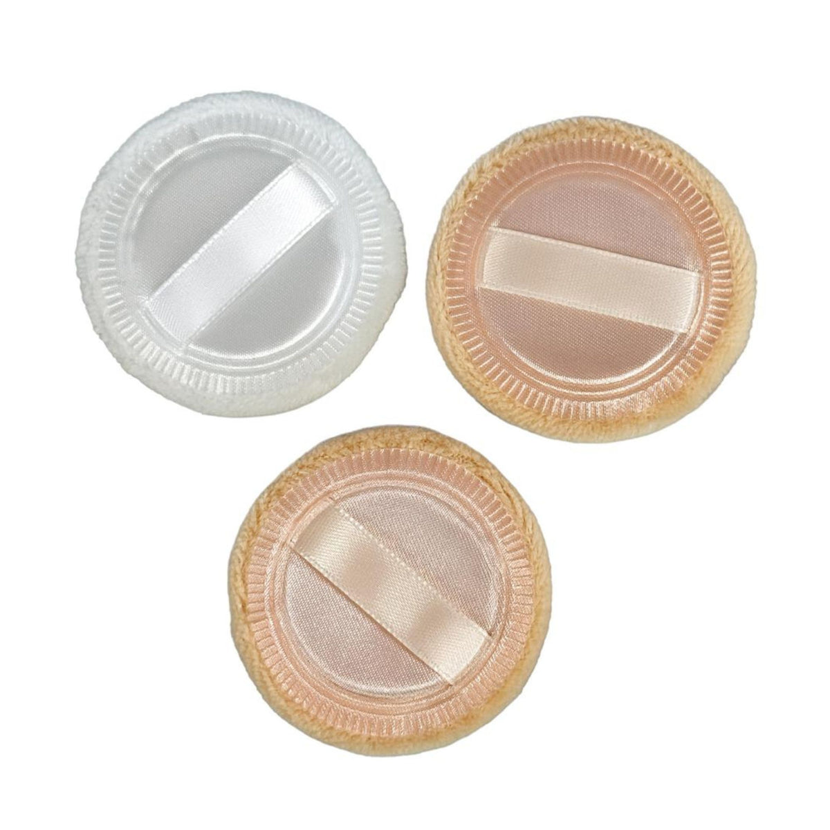 Set de Borlas de Maquillaje para Polvos Sueltos y Compactos - AU270