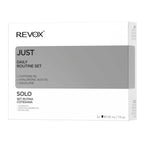 Set de Rutina Facial Revox Cafeina Acido Hialurico y Escualano - 3 Piezas