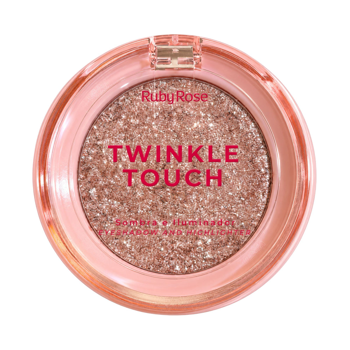Sombra e Iluminador Ruby Rose Twinkle Touc - Pink Luster 4300