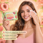 Toallitas Desmaquillantes SAS Cosmetics - Peach 30 Toallas