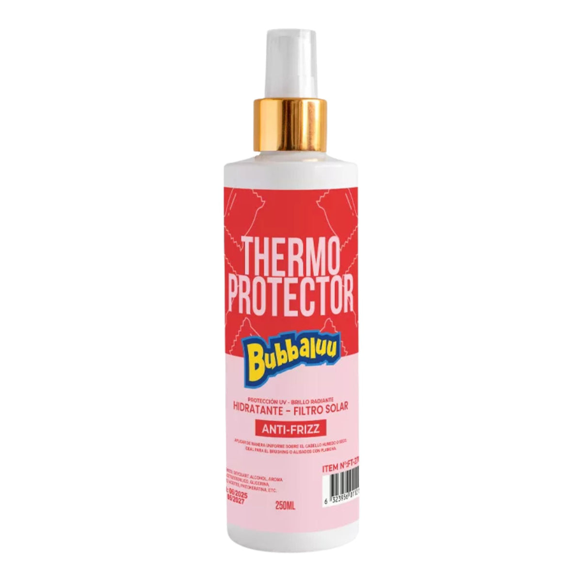 Termoprotector de Calor Bubbaluu - 250 ml - 2700