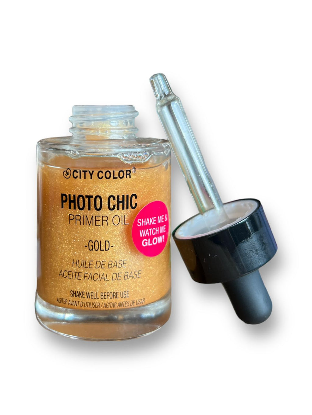 Photo Chic Primer Oil City Color - Gold CITY COLOR Cosmeticos-skincare