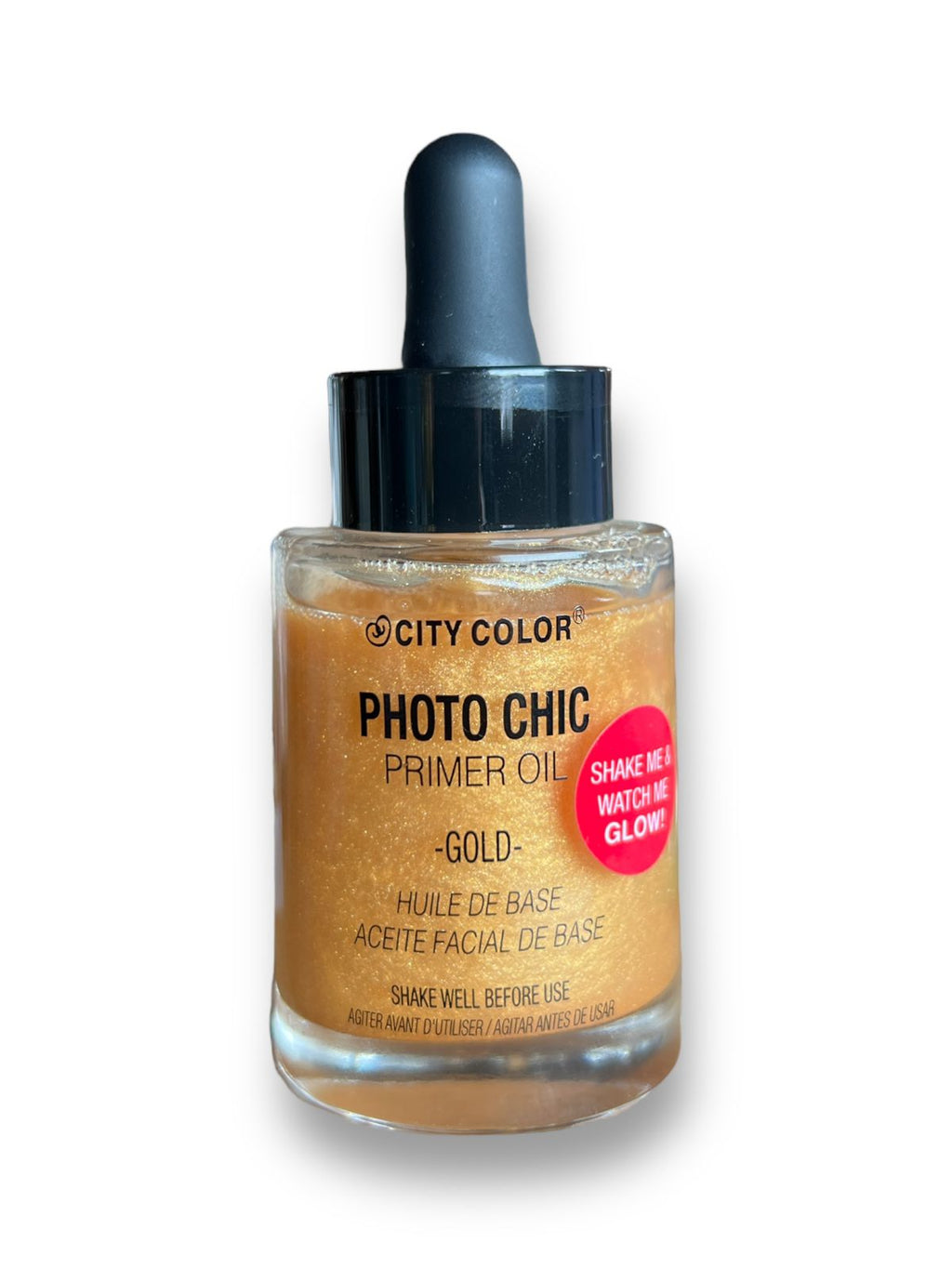 Photo Chic Primer Oil City Color - Gold CITY COLOR Cosmeticos-skincare