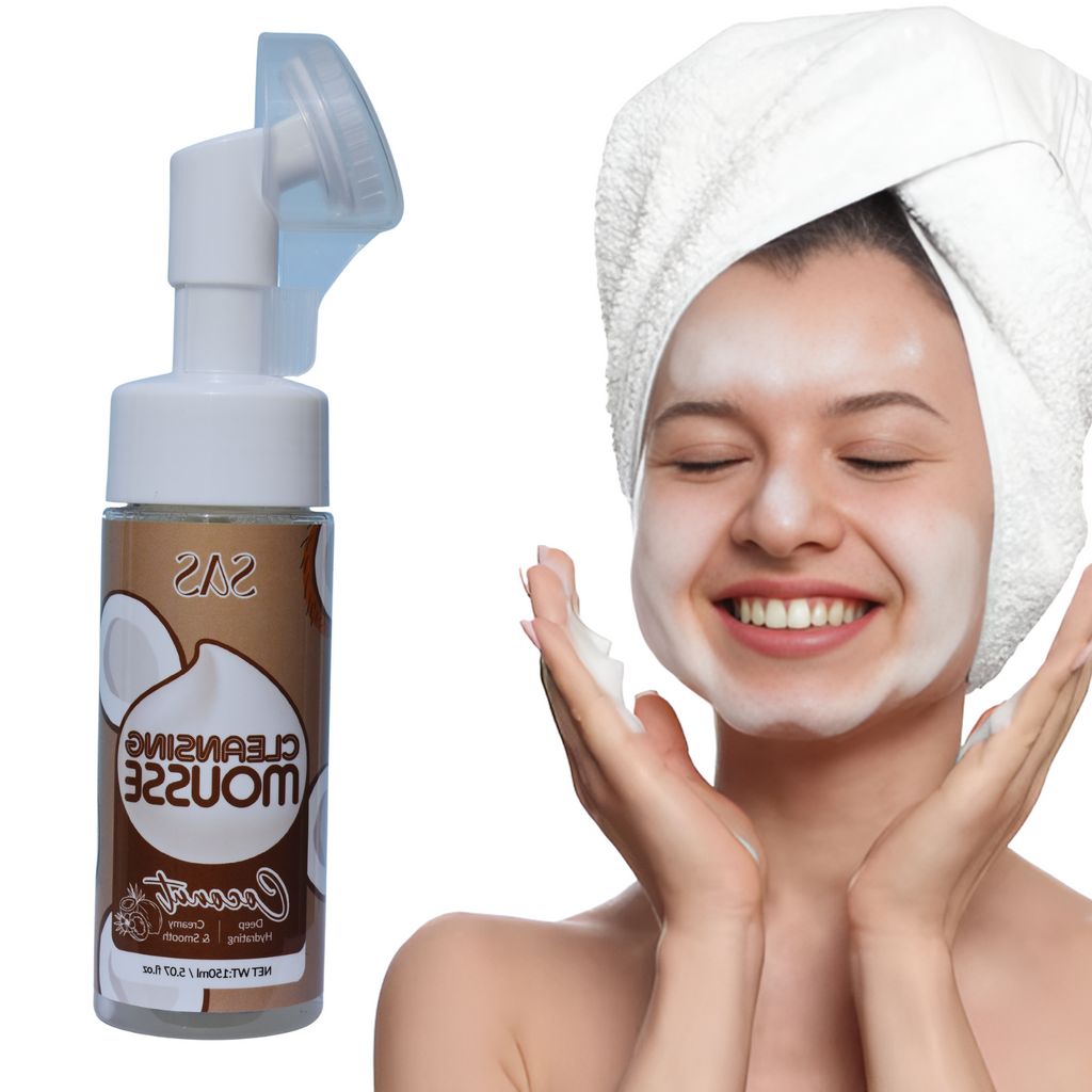 Espuma Limpiadora Facial SAS Cosmetics 150 ML - COCONUT SAS COSMETICS Cosmeticos-skincare