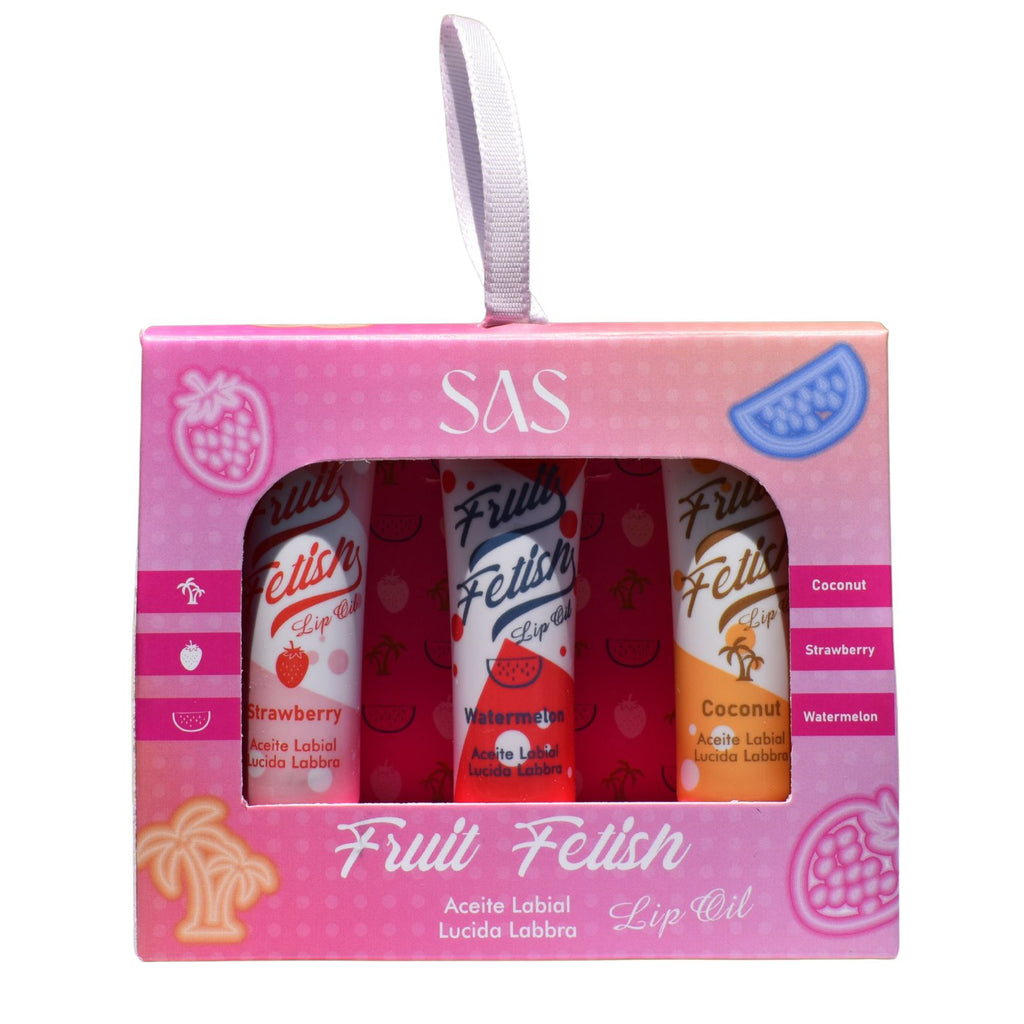 Set de Aceites de Labios SAS Cosmetics - SAC199 - 3 Piezas