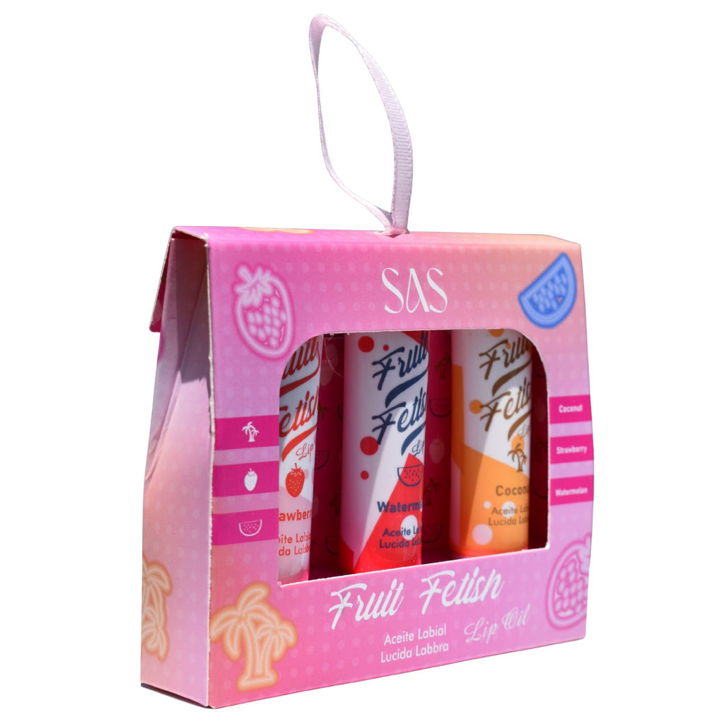 Set de Aceites de Labios SAS Cosmetics - SAC199 - 3 Piezas