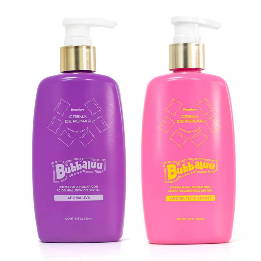 Crema Para Peinar Cabellos Rizados Bubbaluu 300 ml - Tutti Fruti BUBBALUU Cosmeticos-skincare