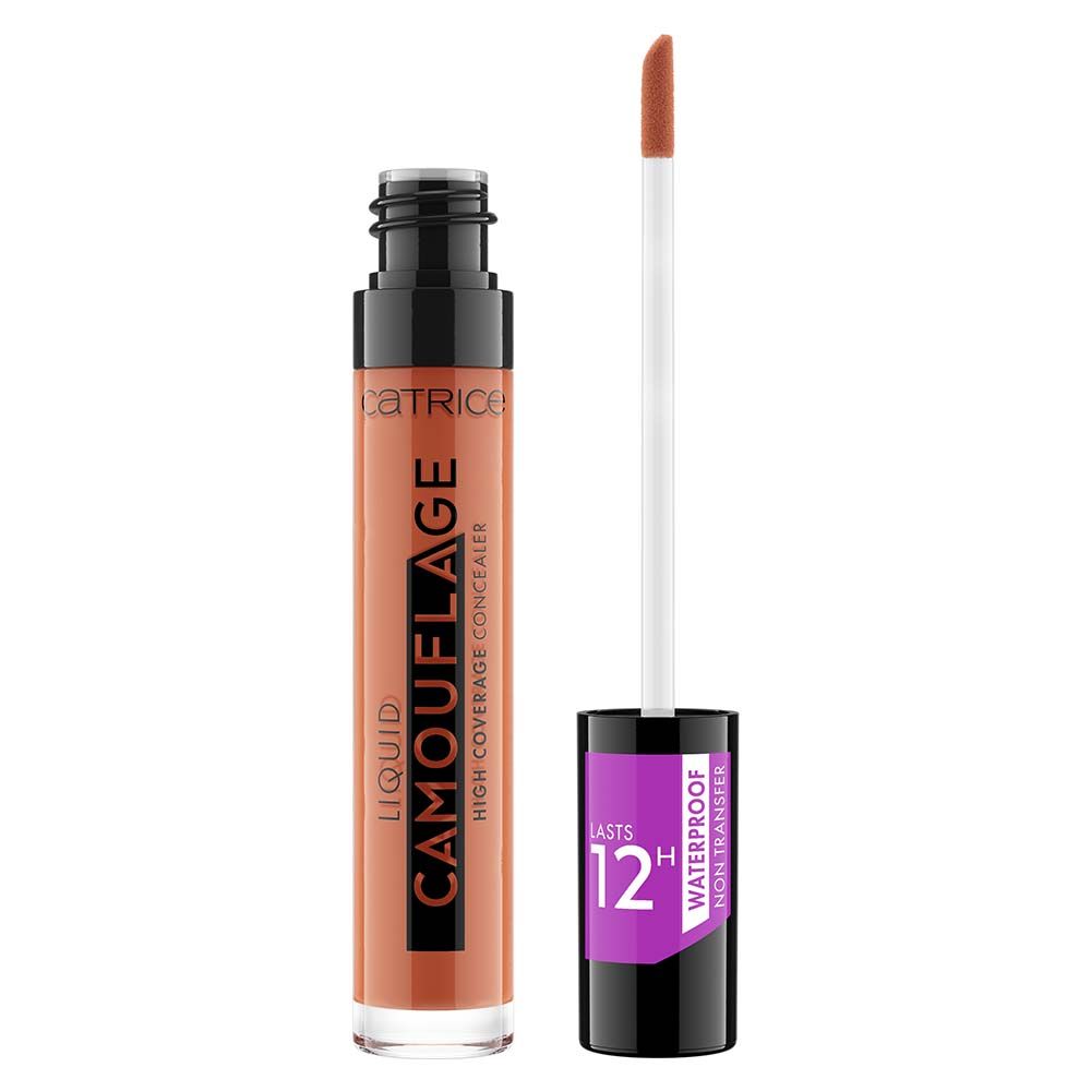 CORRECTOR LÍQUIDO CAMOUFLAGE HIGH COVERAGE - CATRICE 400 PEACH ESSENCE Cosmeticos-skincare