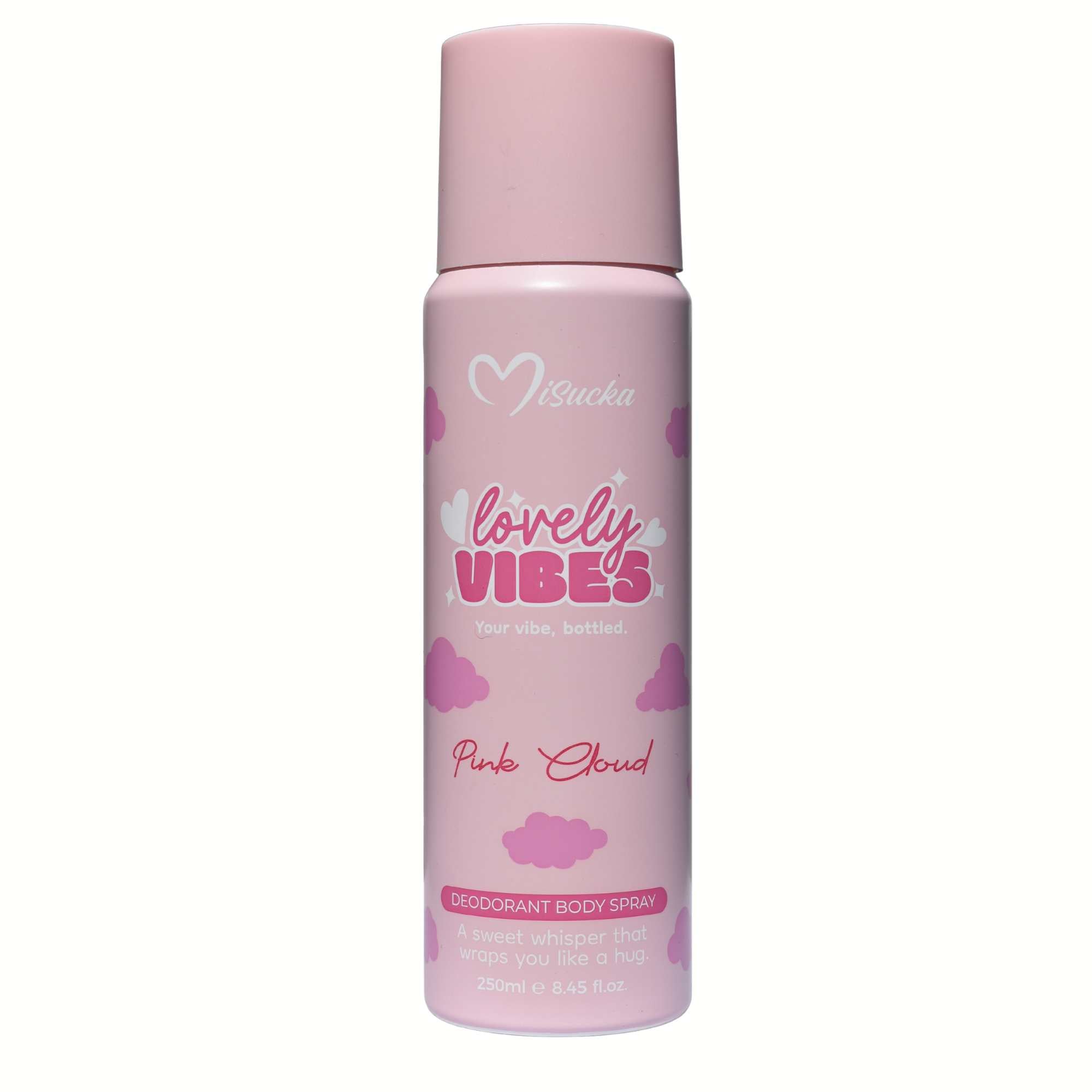 Body splash Desodrante de Misucka Lovely Vibes 250 Ml  - PINK CLOUD