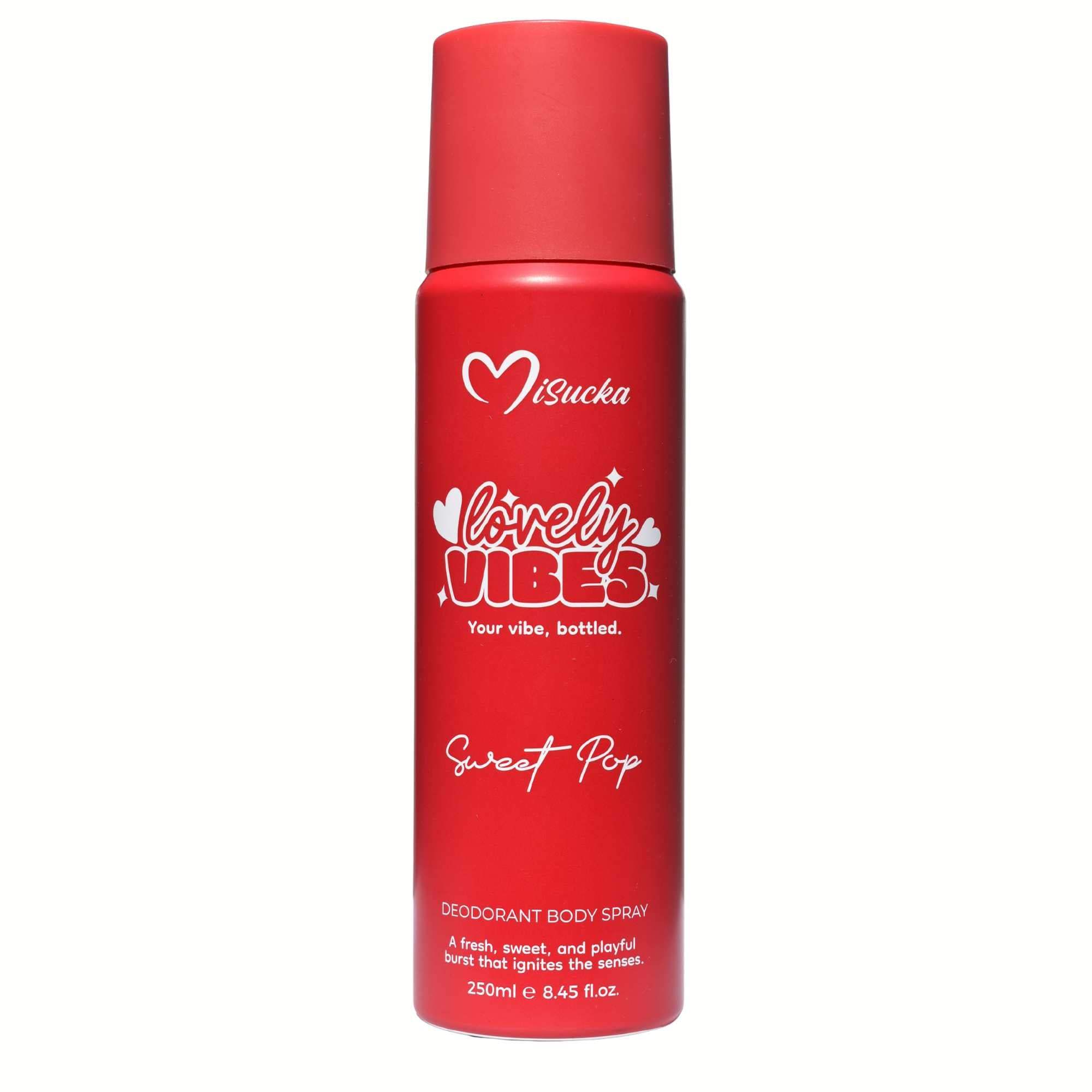 Body splash Desodrante de Misucka Lovely Vibes 250 Ml  - Sweet Pop