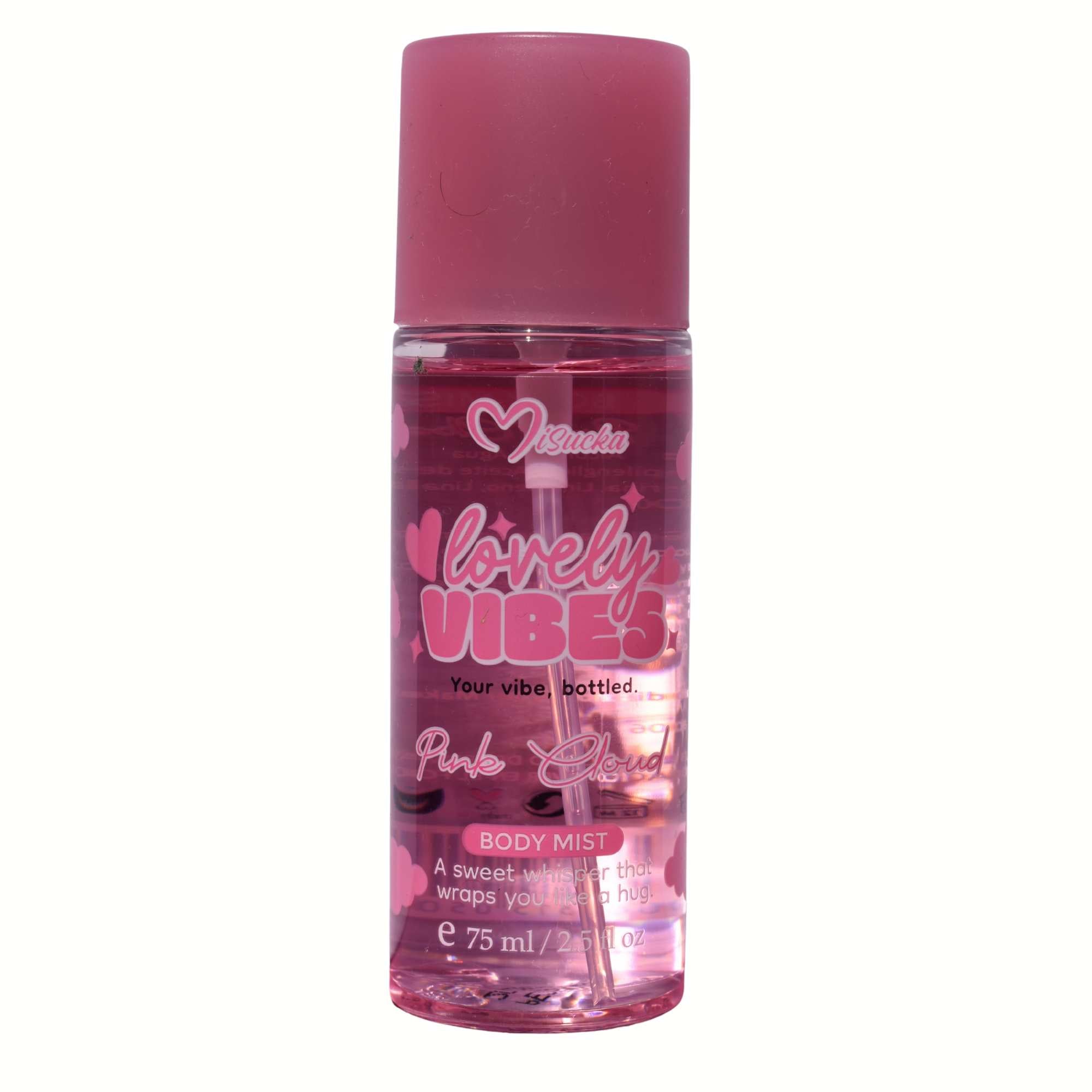 Body Mist Lovely Vibes de Misucka 75 Ml - PINK CLOUD