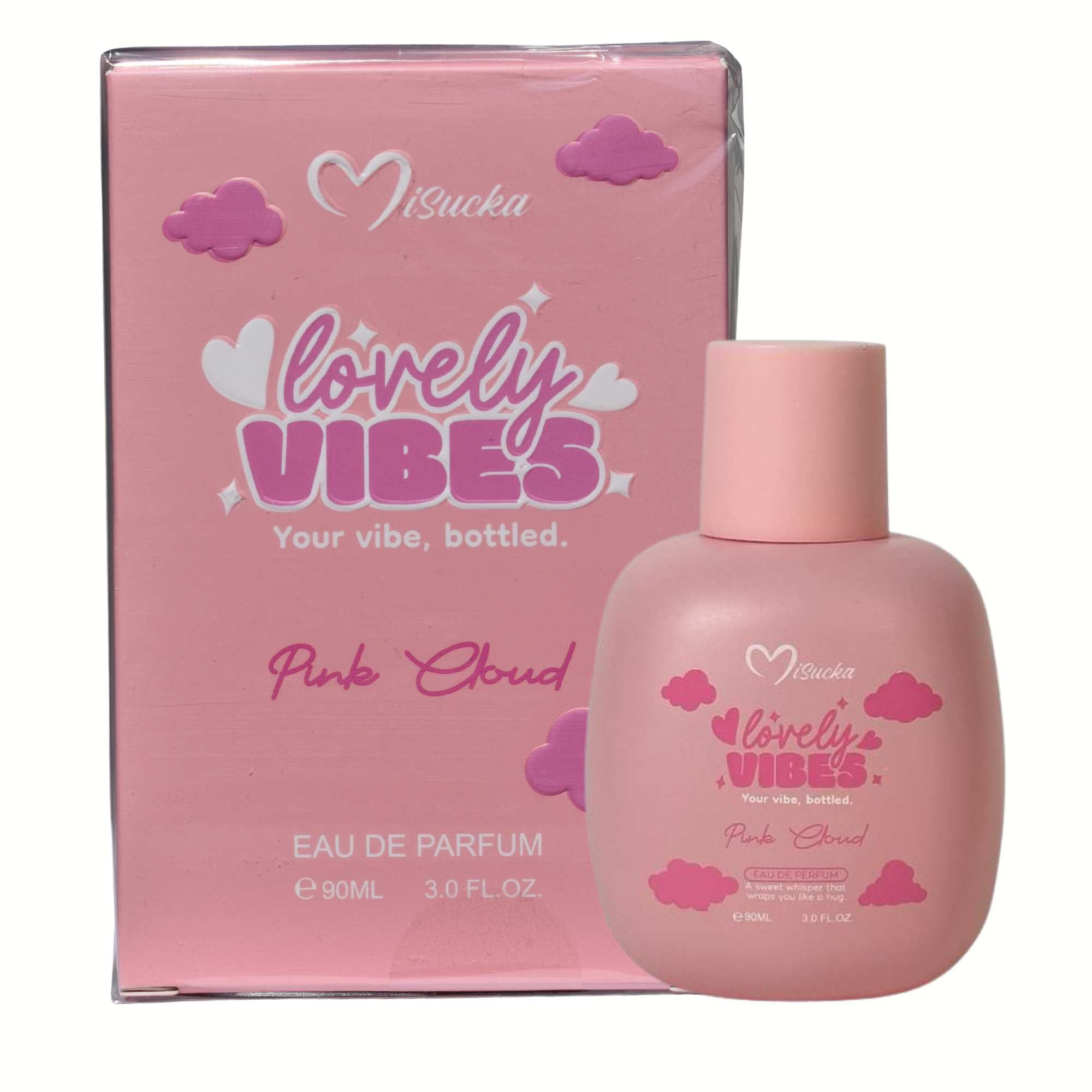 Perfume EAU DE PARFUM Lovely Vibes de Misucka 90 ML - PINK CLOUD