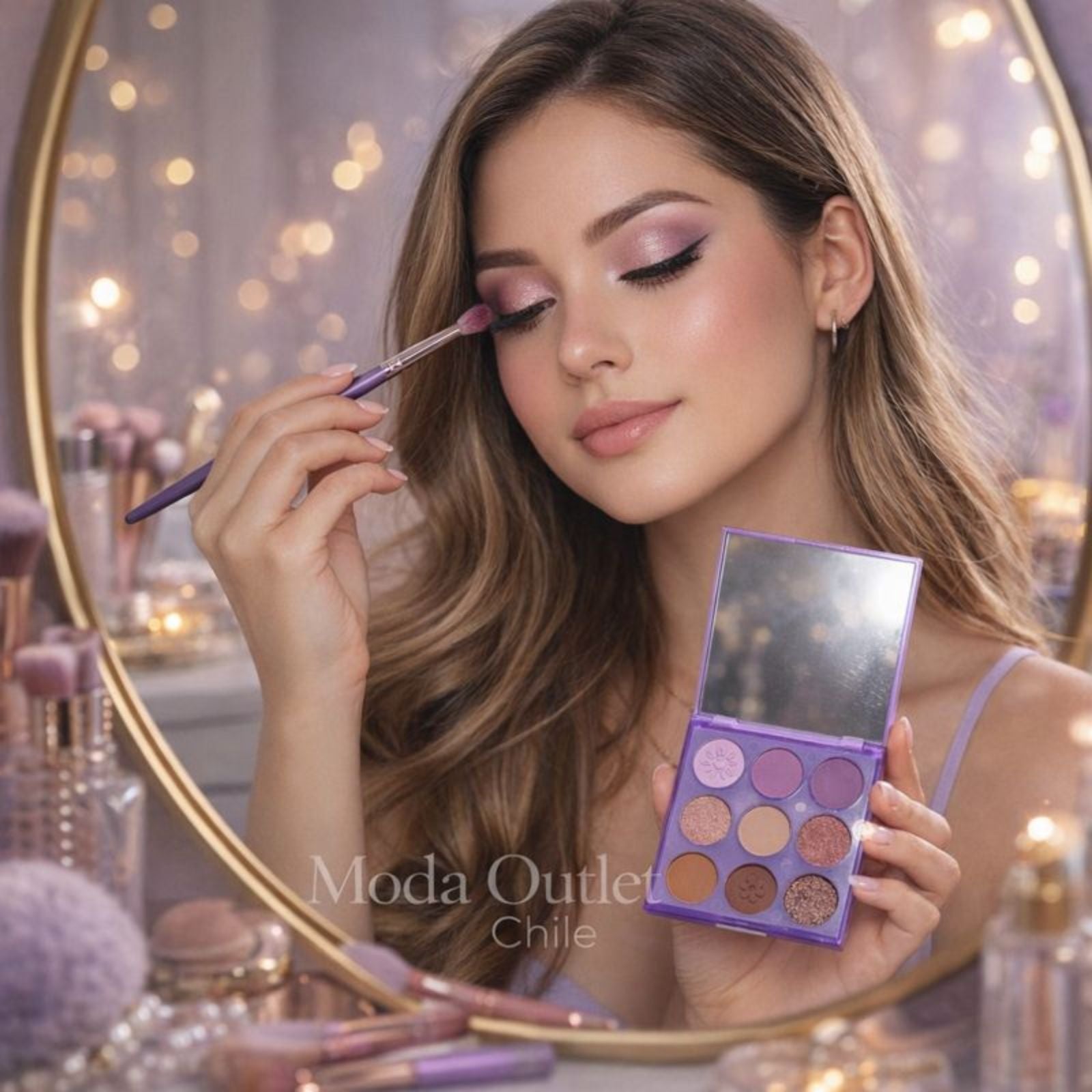 Paleta de Sombras SAS Cosmetics Good Vibes Only - SES015-4 - TONO 04