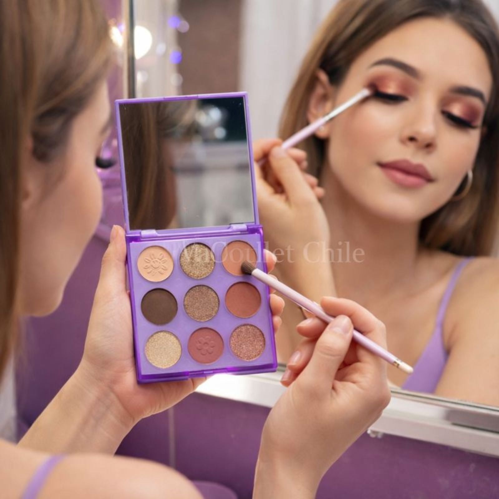 Paleta de Sombras SAS Cosmetics Good Vibes Only - SES015-2 - TONO 01