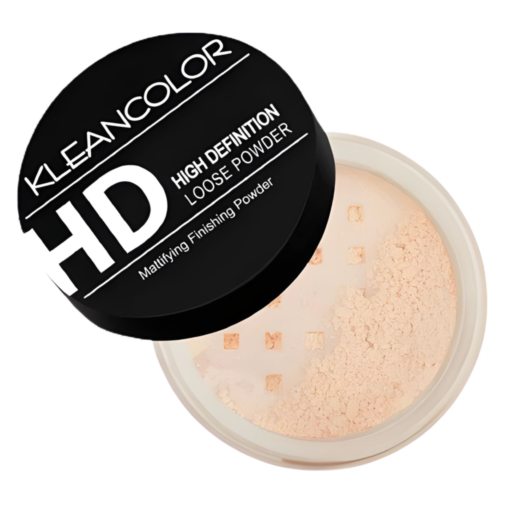 Polvo Suelto Matificante Kleancolor HD Matte Setting Powder – Tono Light.