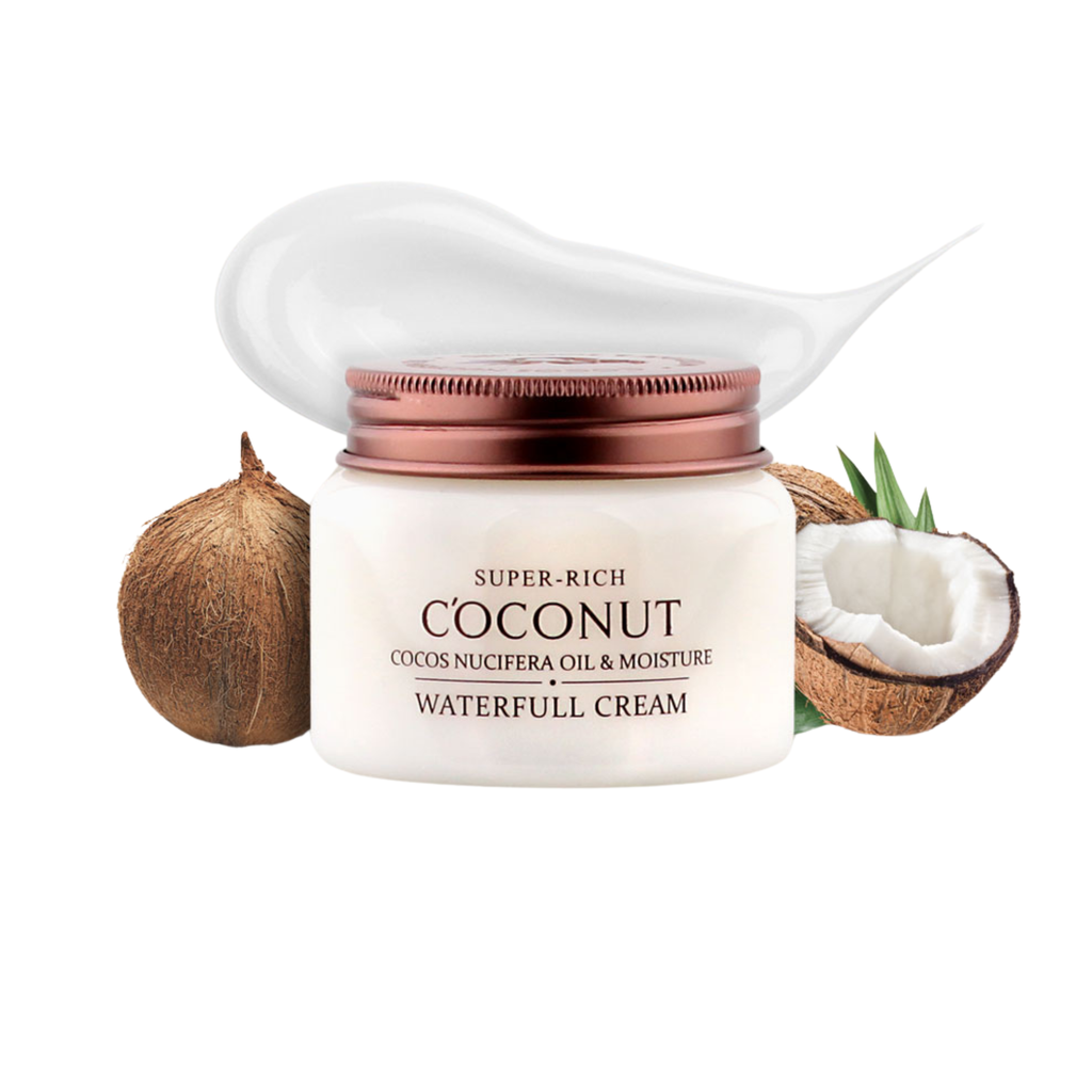 Crema Facial Hidratante de Coconut Esfolio - Waterfull Cream 120 Ml - 5285 ESFOLIO Cosmeticos-skincare