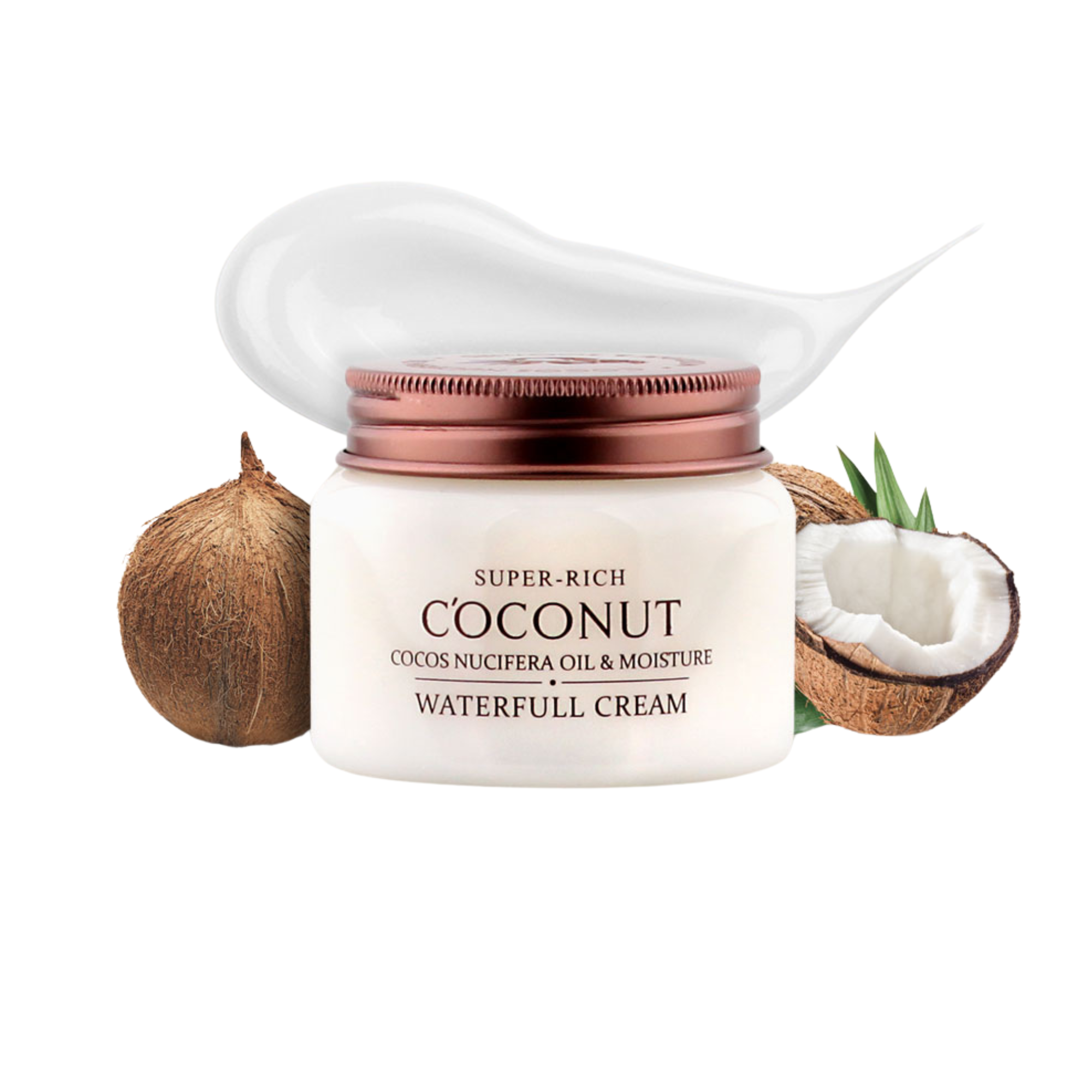 Crema Facial Hidratante de Coconut Esfolio - Waterfull Cream 120 Ml - 5285 ESFOLIO Cosmeticos-skincare