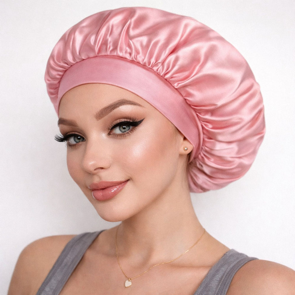 Gorro de Satín de Alta Calidad Misucka, Se Envían Colores Surtidos - AU75