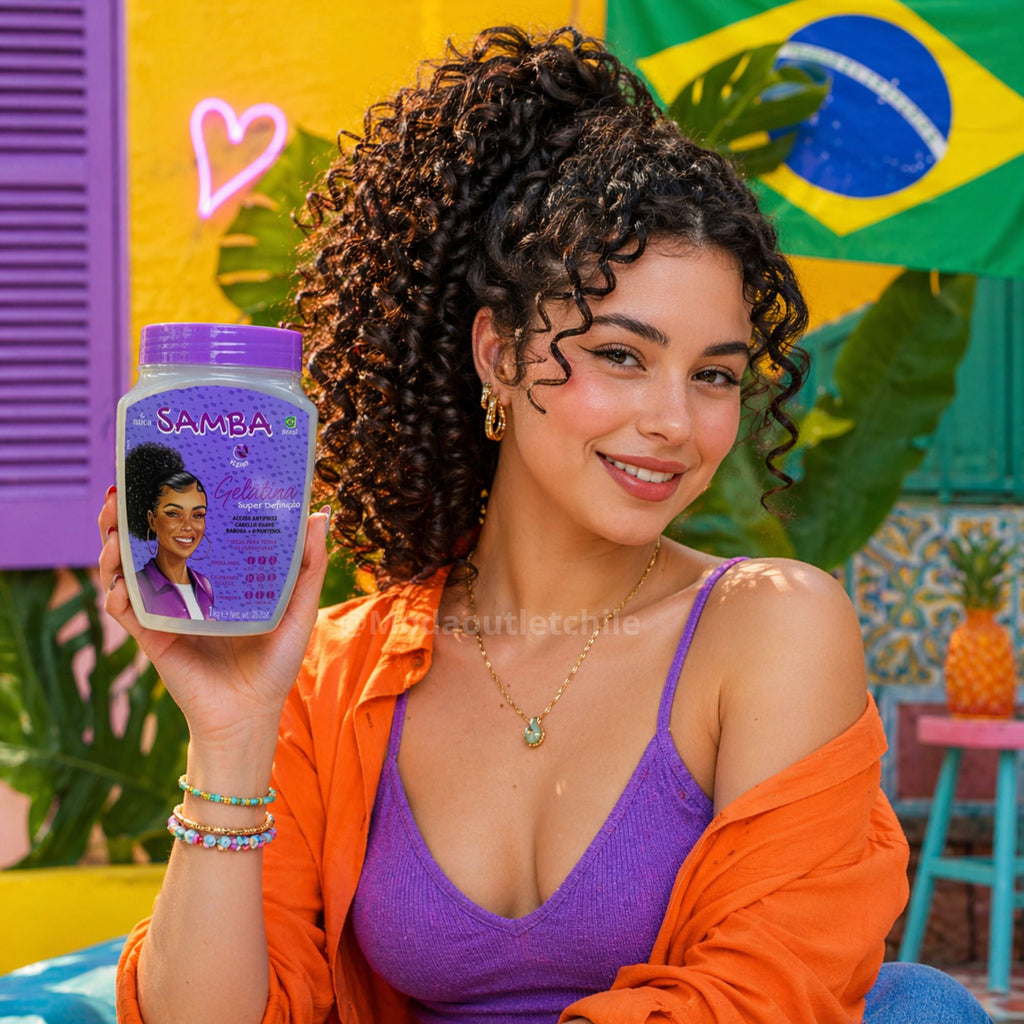 Gelatina Capilar Samba 1 Kilo - Super Definicion