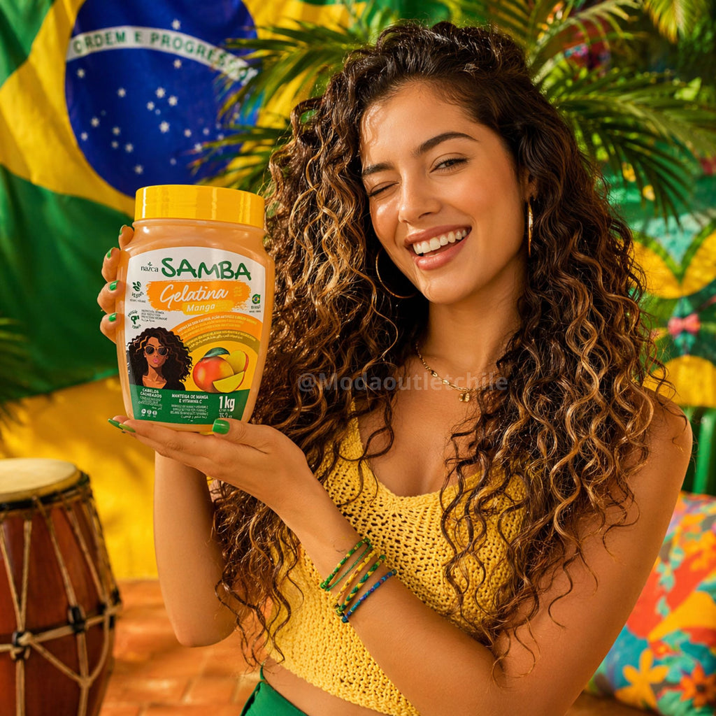 Gelatina Capilar Samba 1 Kilo - Manga
