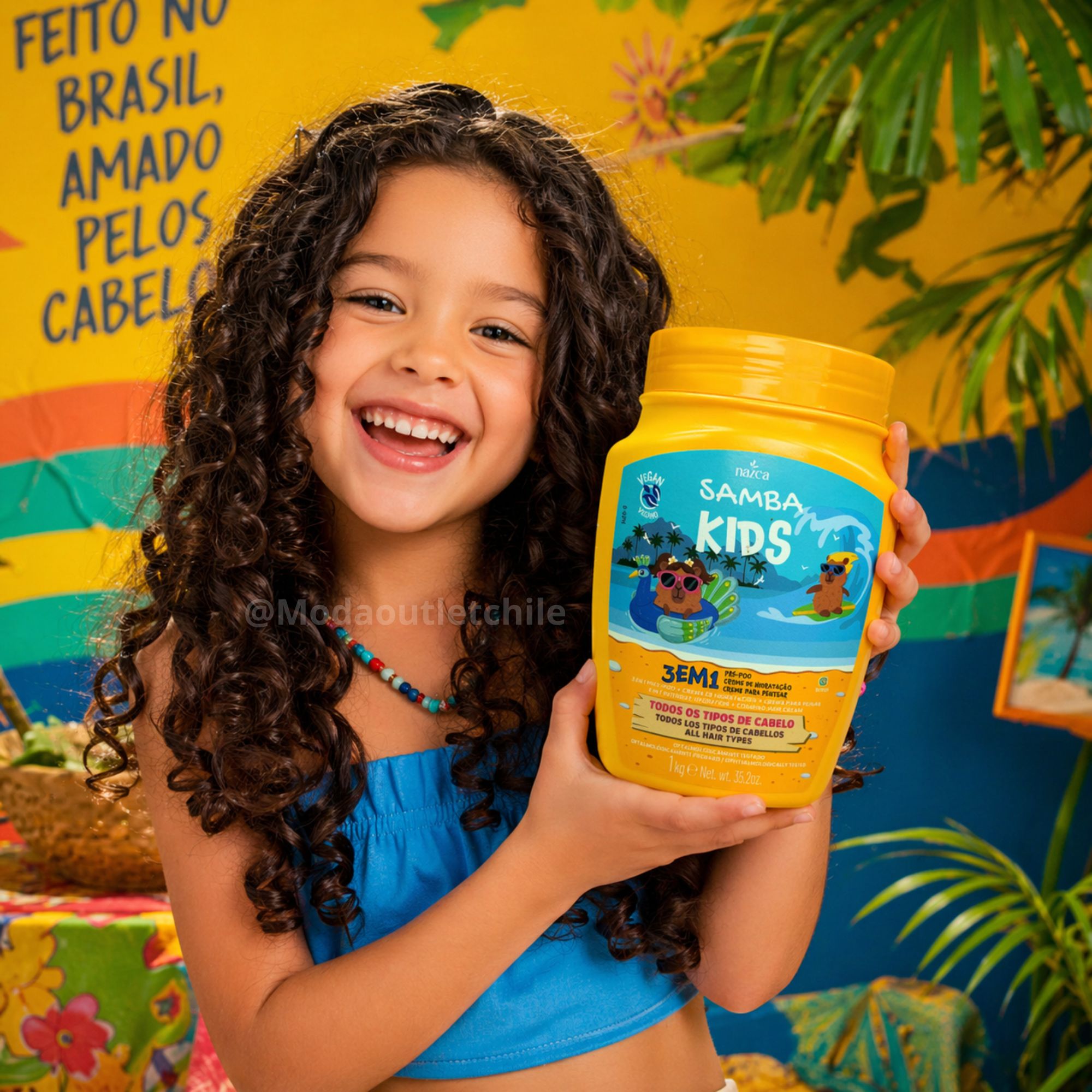 Mascarilla Capilar 3 en 1 Samba 1 kilo - KIDS AMARILLA