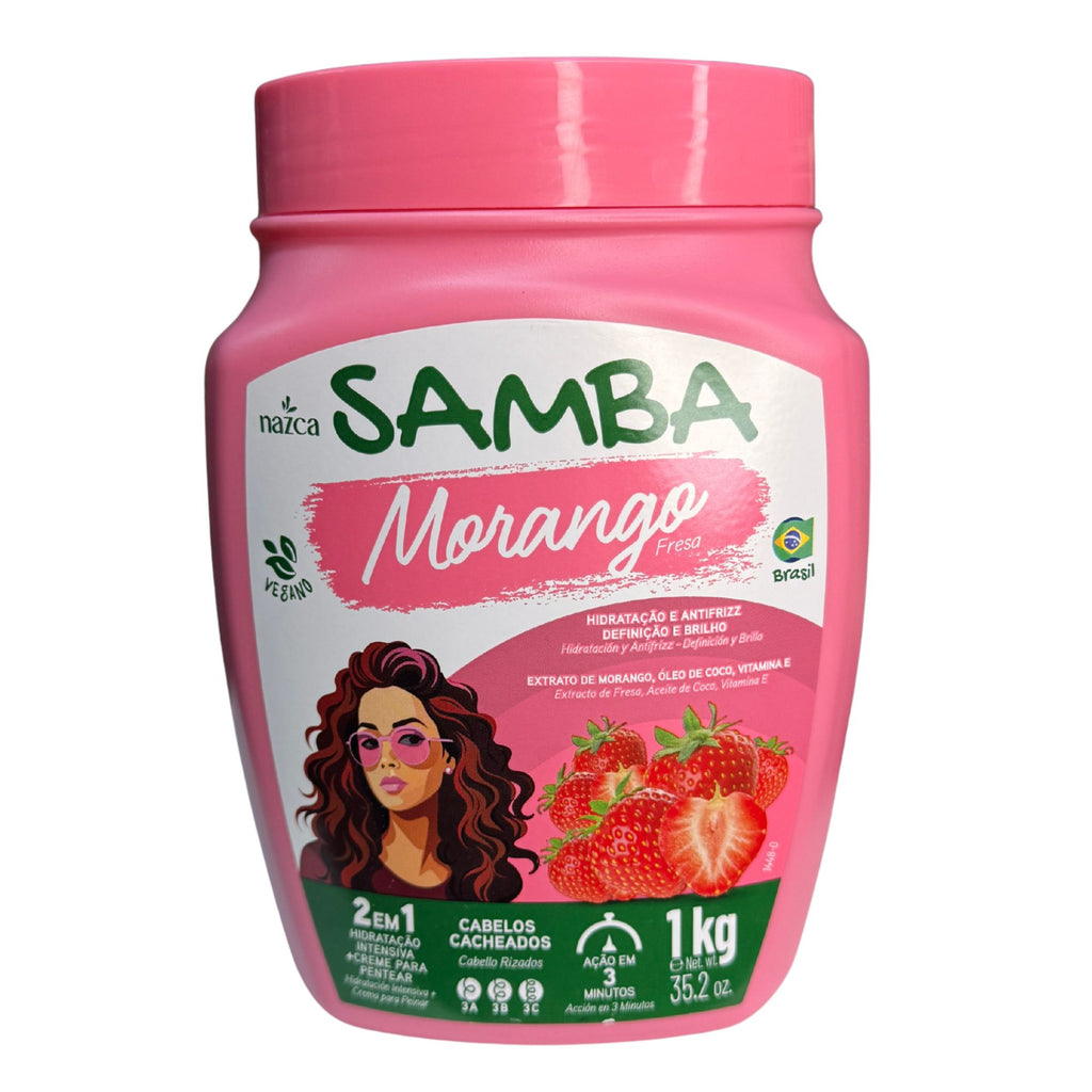 Mascarilla Capilar 2 en 1 Samba - MORANGO
