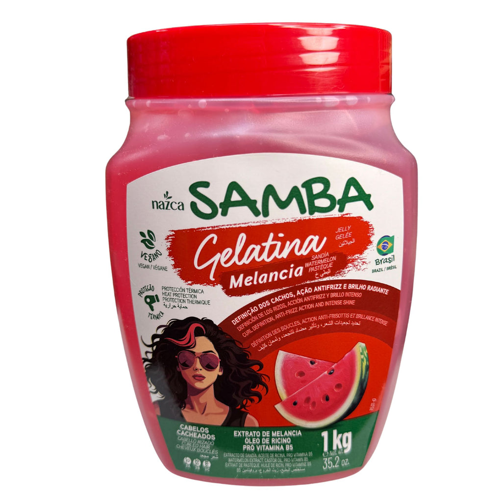 Gelatina Capilar Samba 1 Kilo - Melancia