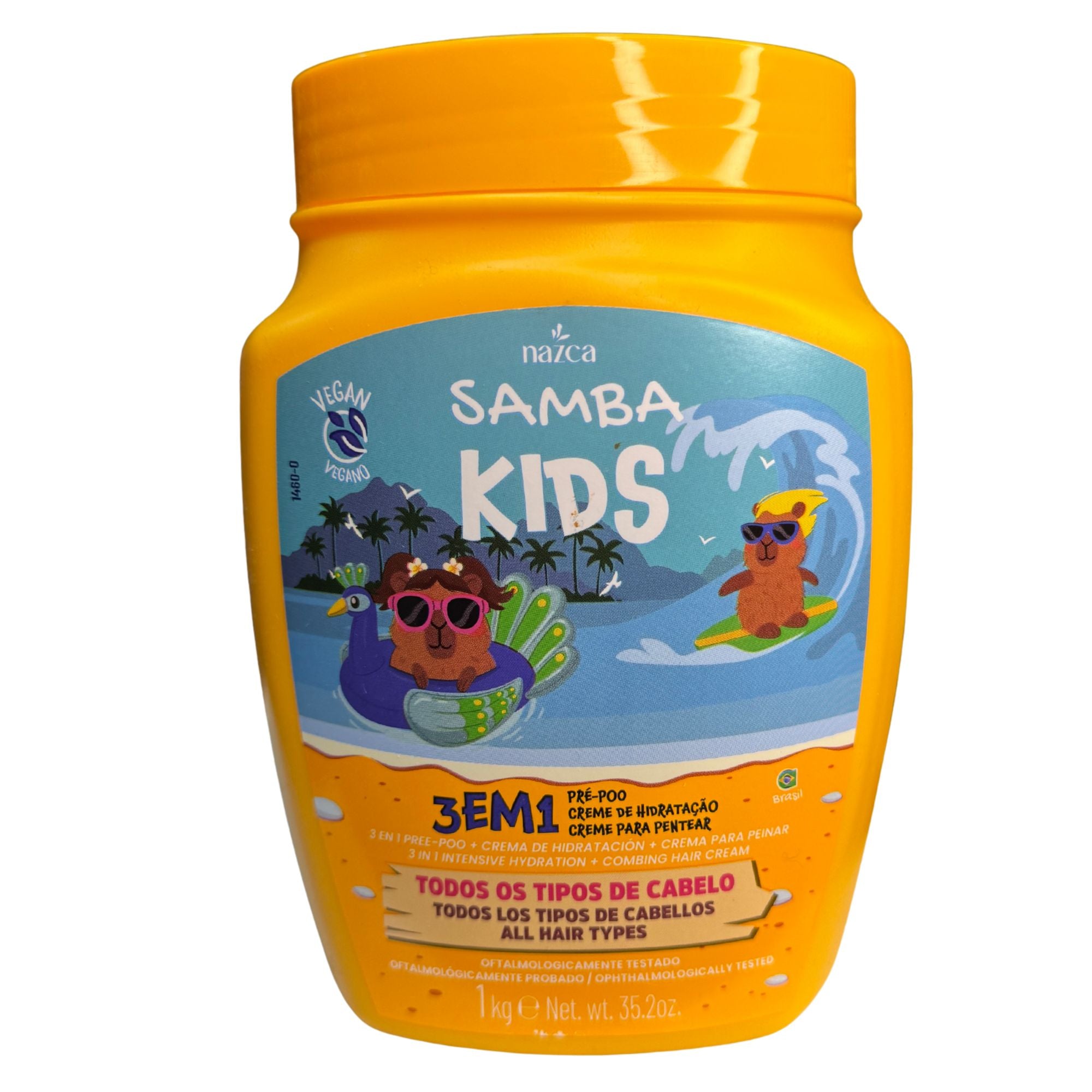 Mascarilla Capilar 3 en 1 Samba 1 kilo - KIDS AMARILLA