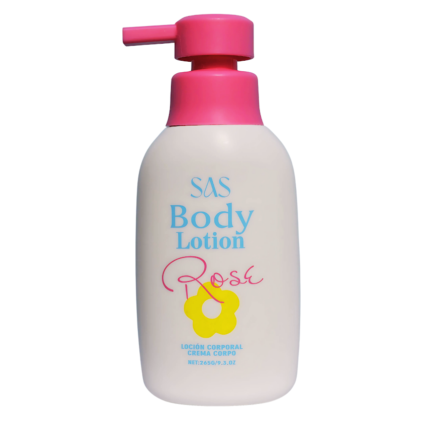 Locion Corporal SAS Cosmetics - Rose 265g. SAS COSMETICS Cosmeticos-skincare