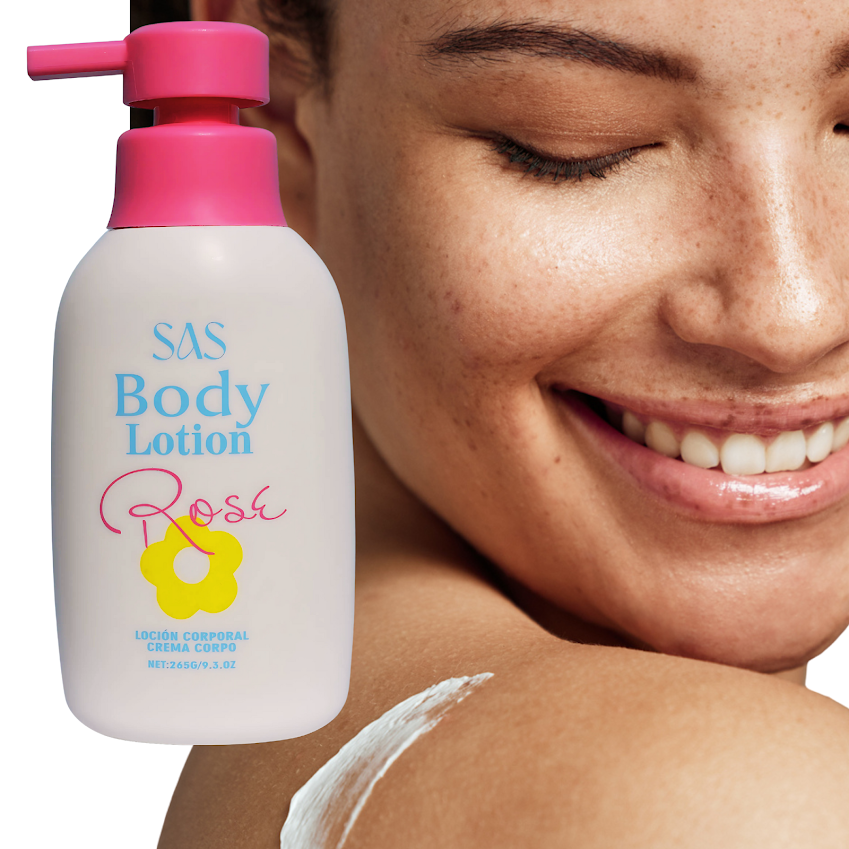 Locion Corporal SAS Cosmetics - Rose 265g. SAS COSMETICS Cosmeticos-skincare