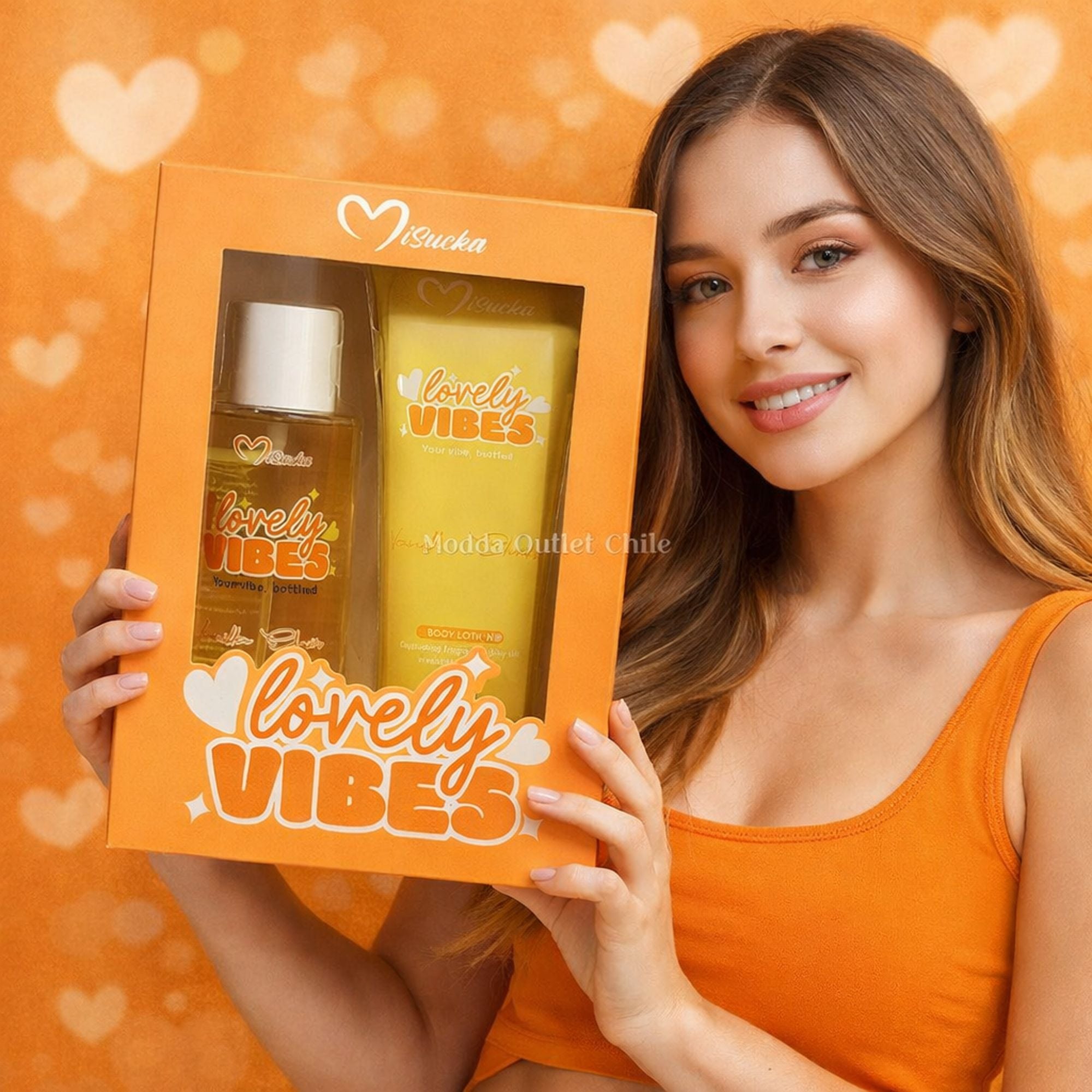 Pack Duo Fragancia + Crema Corporal Lovely Vibes Vanilla Elixir - Misucka