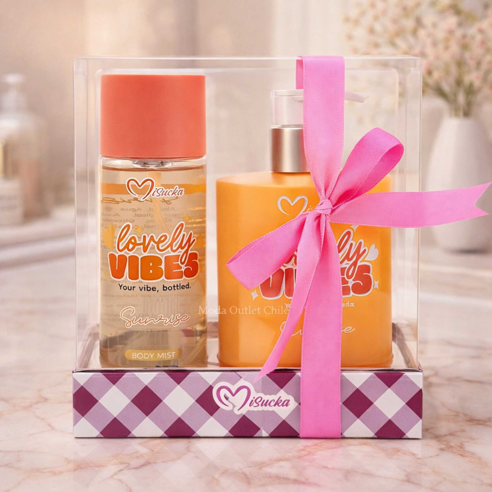 Pack Duo Body Mist y Crema Corporal de Misucka - Sunrise