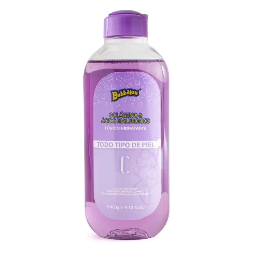 Tonico Hidratante Bubbaluu Colageno y Acido Hialuronico 400 Ml - FT-1845