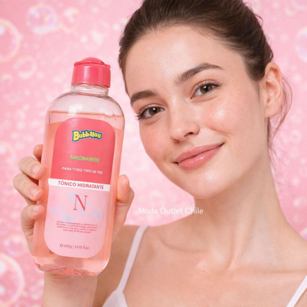 Tonico Hidratante Bubbaluu Niacinamide 400 Ml - FT-1869