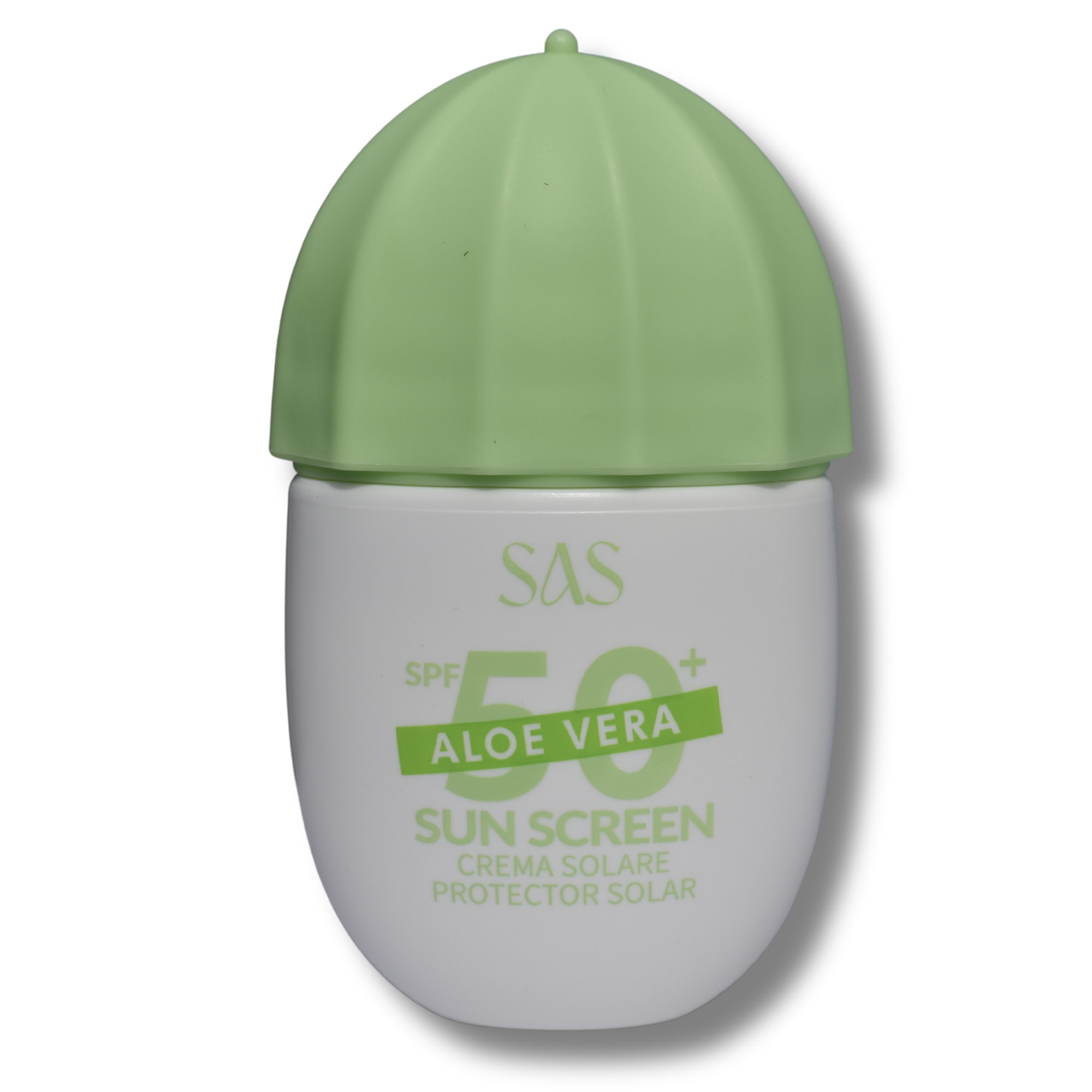 Protector Solar en Crema 50SPF+ Aloe Vera SAS Cosmetics - SAH133 SAS COSMETICS Cosmeticos-skincare