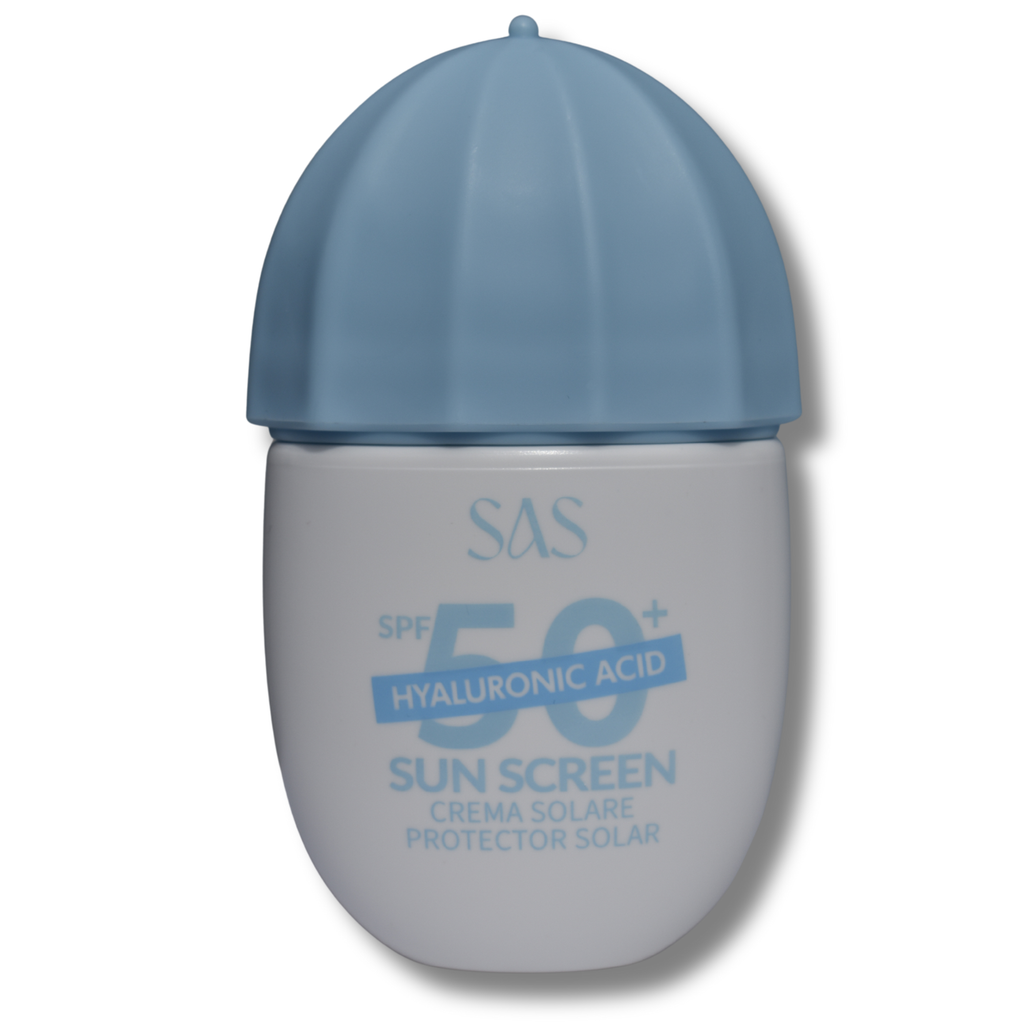 Protector Solar en Crema 50SPF+ Acido Hialuronico SAS Cosmetics - SAH134 SAS COSMETICS Cosmeticos-skincare